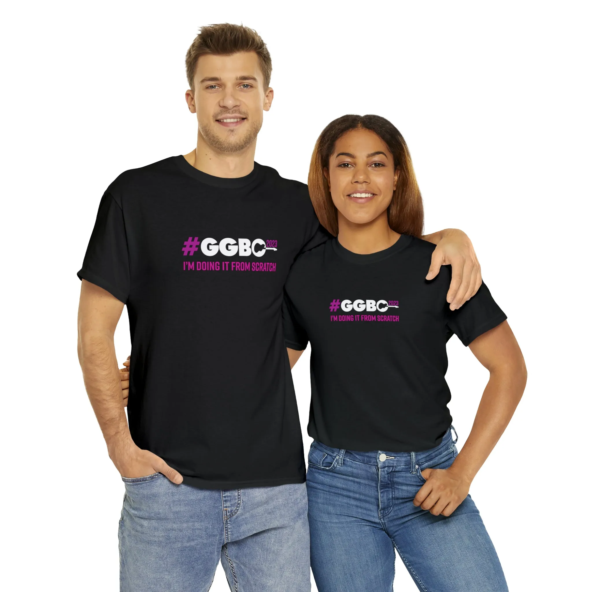 "I'm doing it from Scratch!" Unisex Heavy Cotton Tee