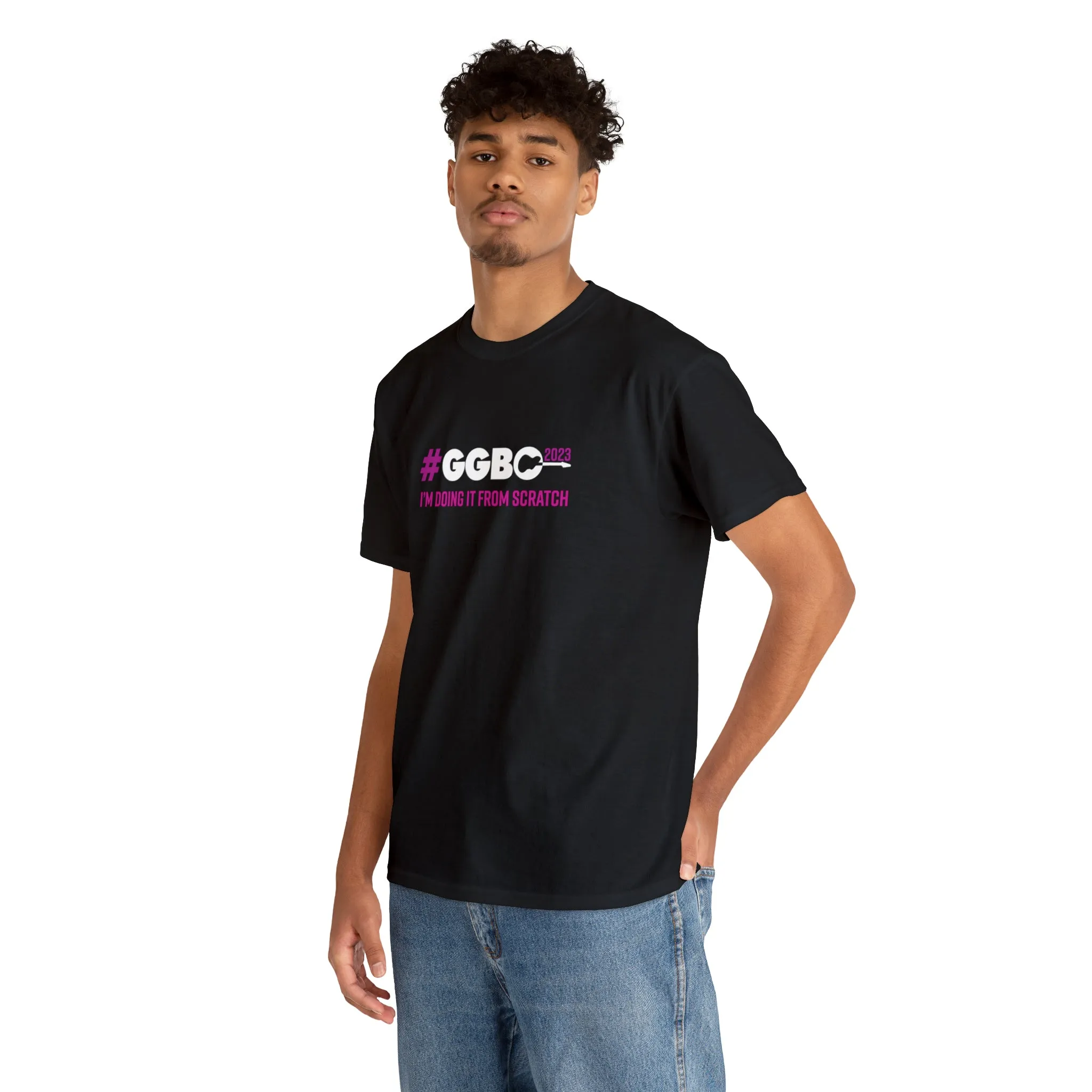 "I'm doing it from Scratch!" Unisex Heavy Cotton Tee