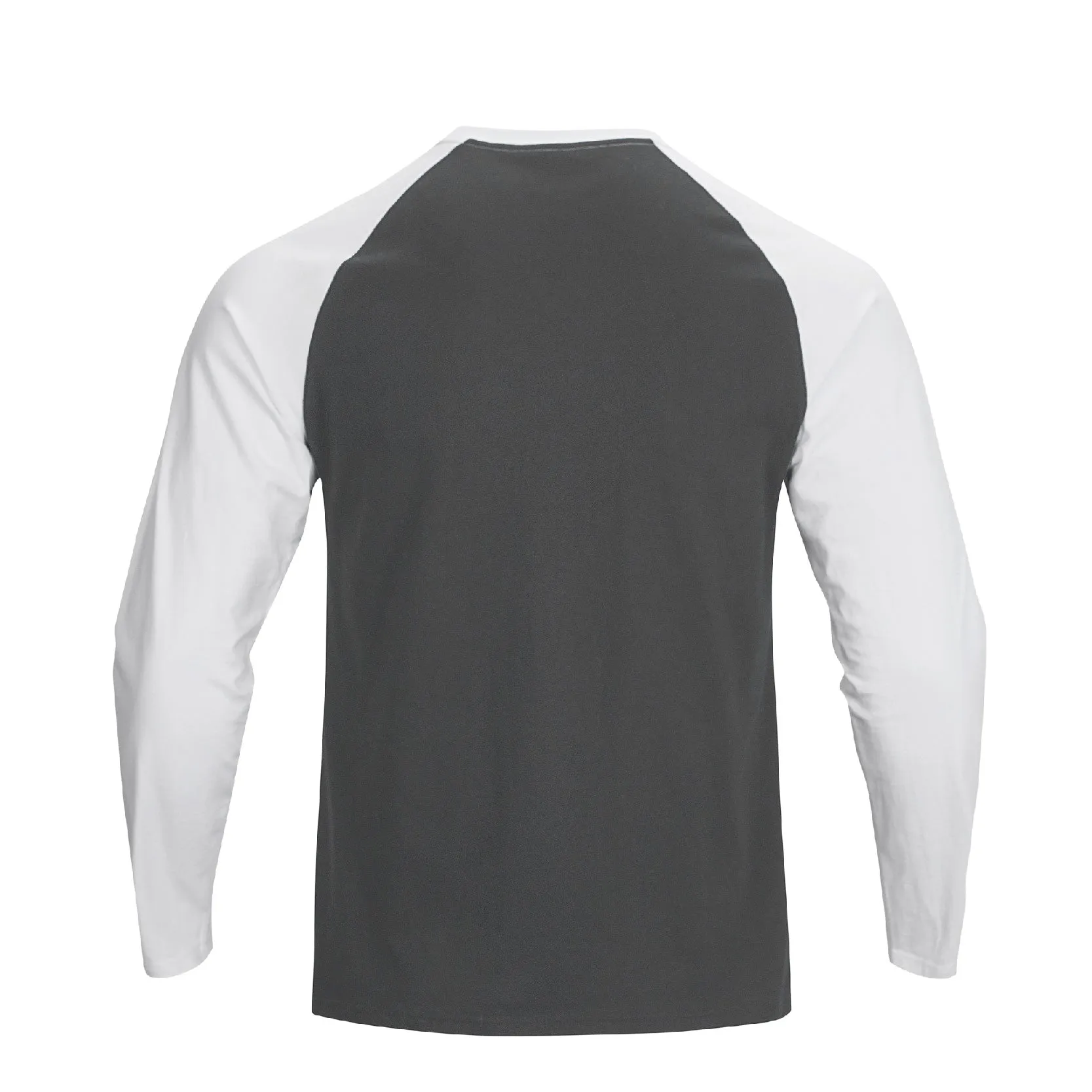 RETRO SKULL RAGLAN GRAPHIC LONG SLEEVE T-SHIRT