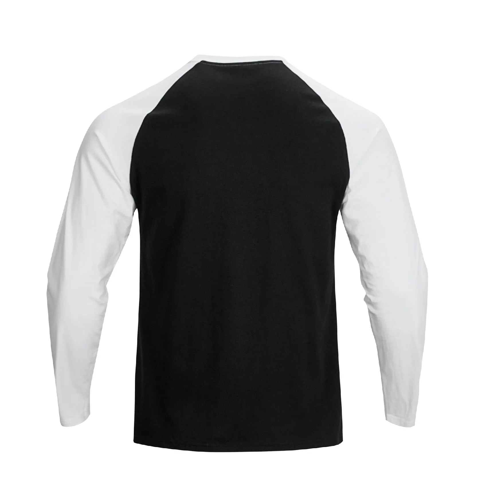 RETRO SKULL RAGLAN GRAPHIC LONG SLEEVE T-SHIRT