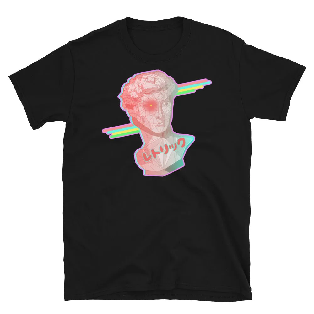 Retrowave Rhetoric Graphic T-Shirt