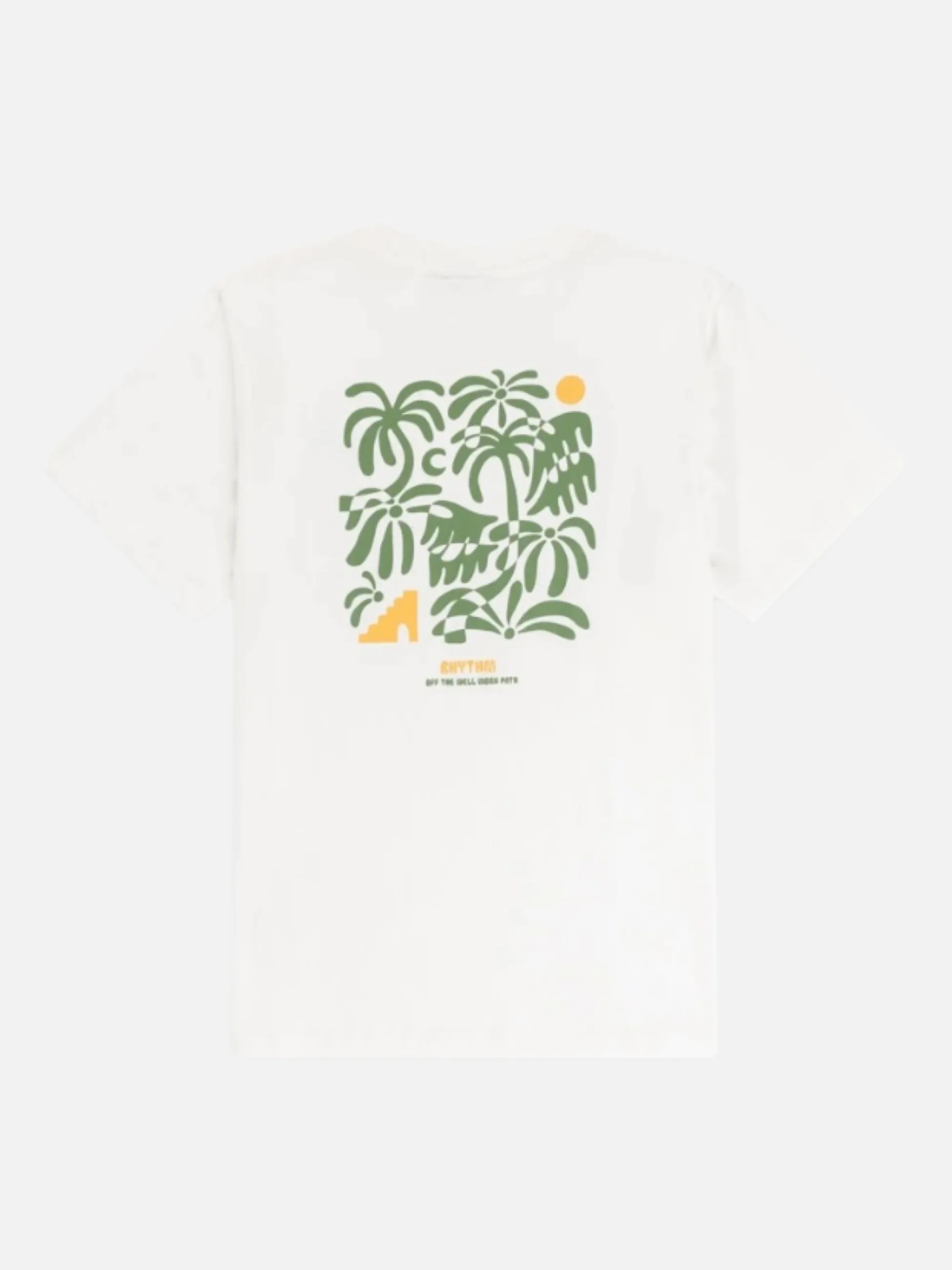 Rhythm Trees SS T-Shirt - Vintage White