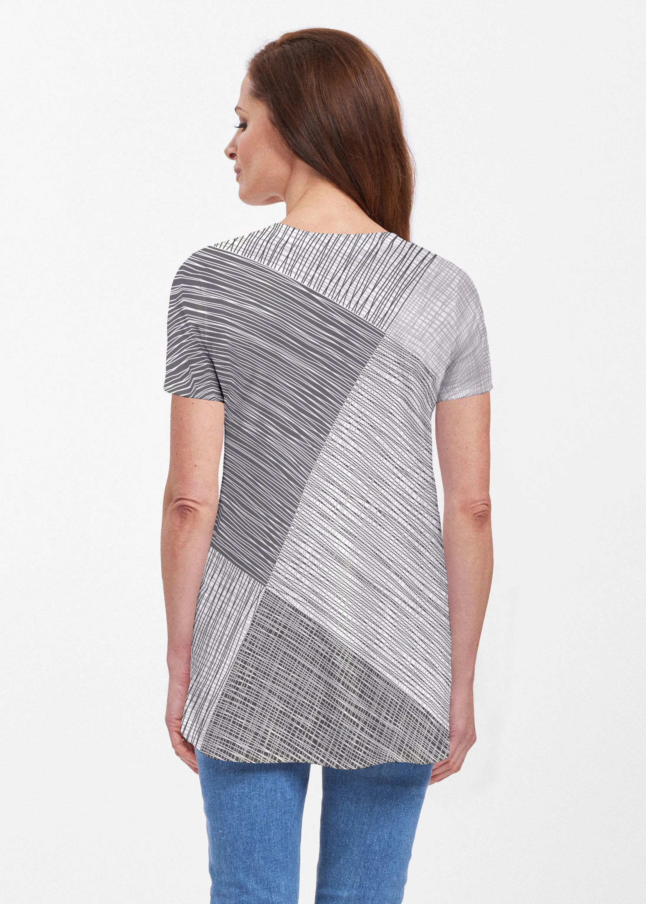 Sketch (14205) ~ Butterknit Short Sleeve Tunic