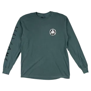 Sloth Garment-Dyed Longsleeve T-shirt Spruce