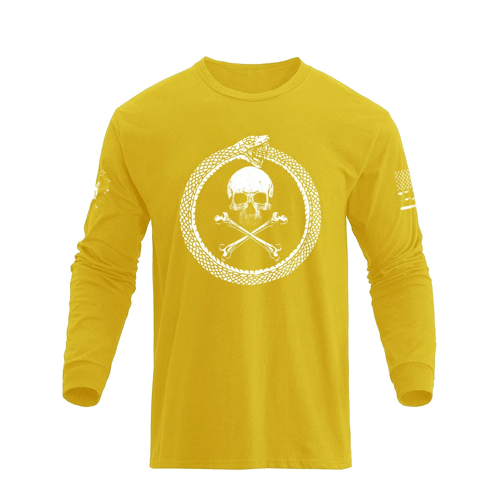 SNAKE GRAPHIC LONG SLEEVE T-SHIRT