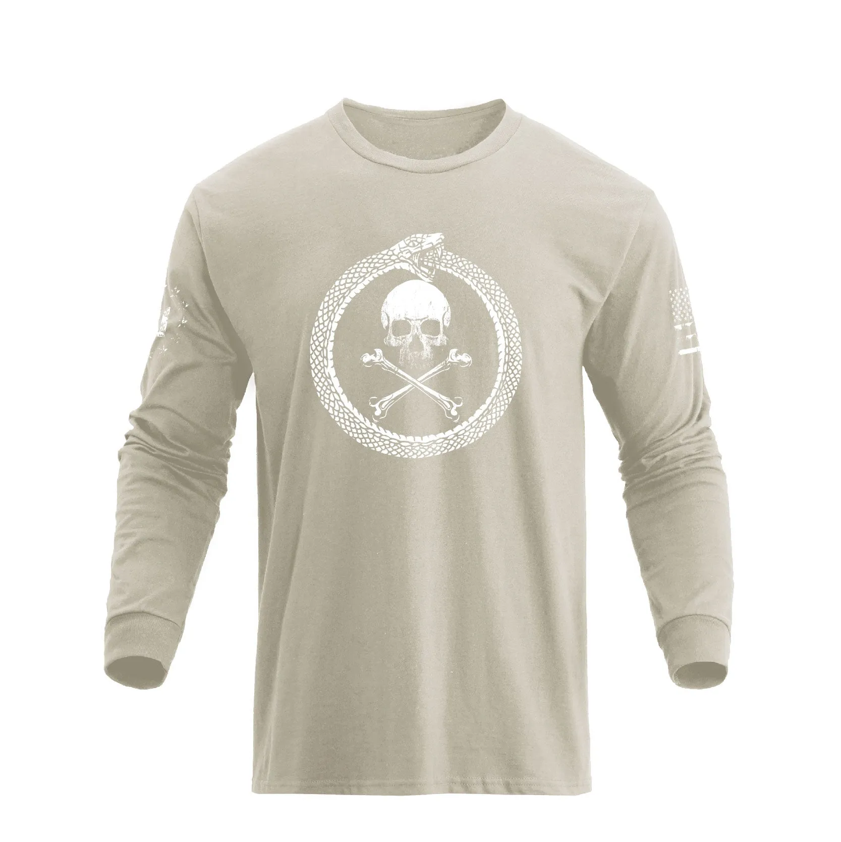 SNAKE GRAPHIC LONG SLEEVE T-SHIRT