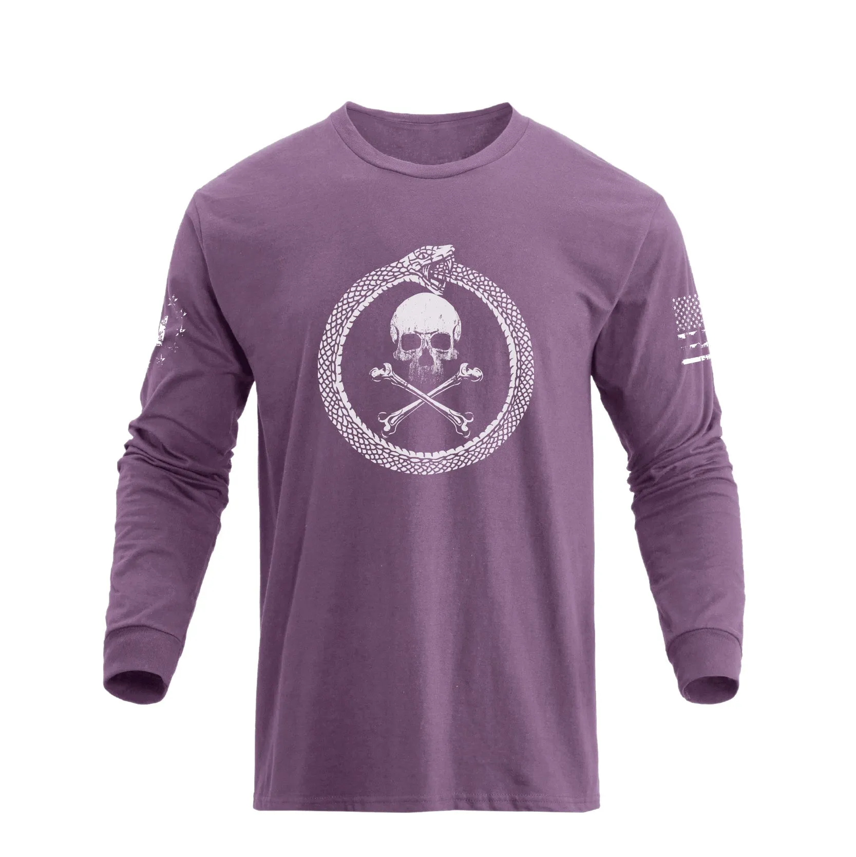 SNAKE GRAPHIC LONG SLEEVE T-SHIRT