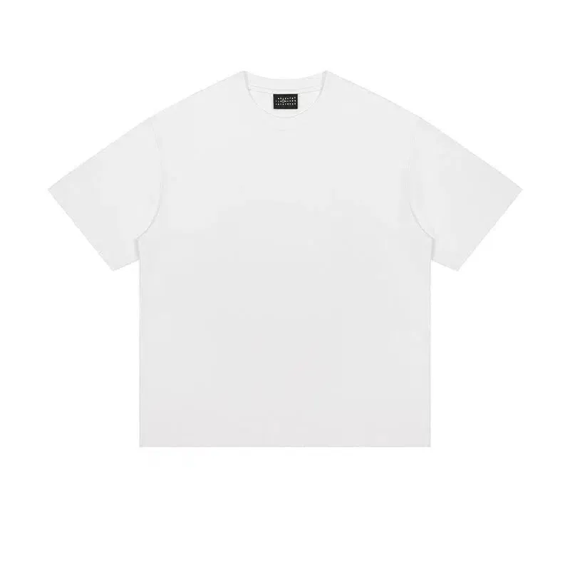 Solid Color Basic Short Sleeve T-shirt