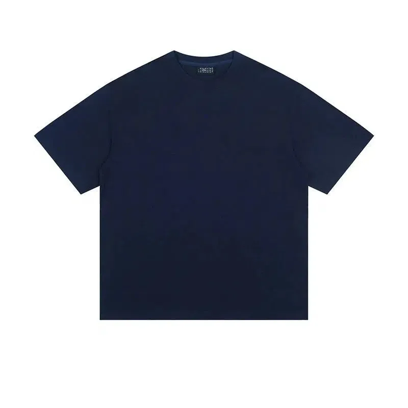 Solid Color Basic Short Sleeve T-shirt