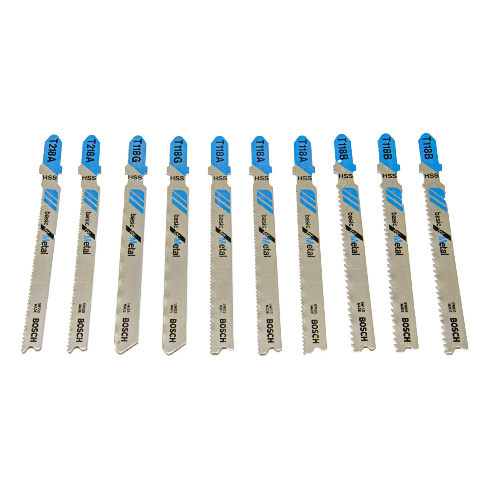 Stichsägeblatt Set X-Pro 10-teilig, Metall, Basic for Metal