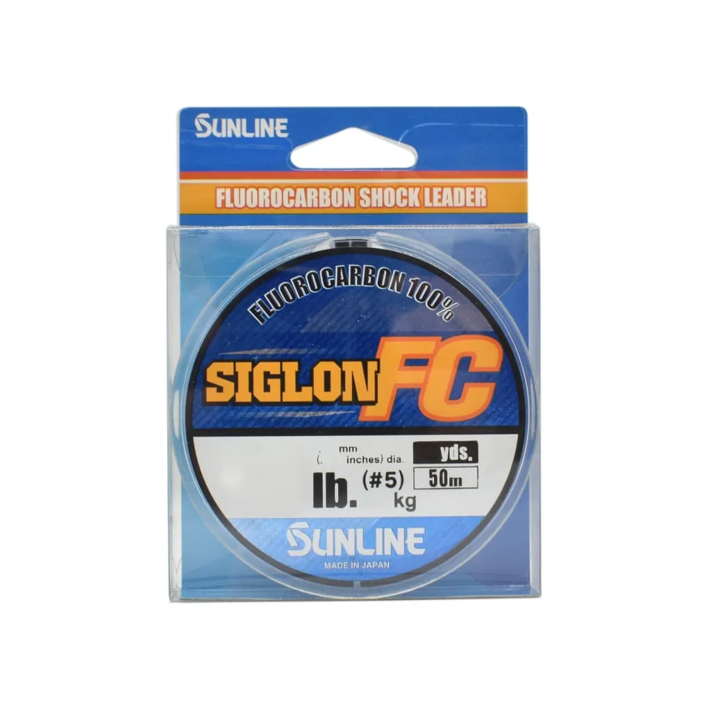 Sunline Siglon Fluorocarbon Shock Leader 50m