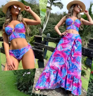 Swimsuit & Skirt Set