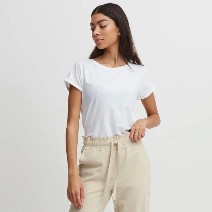 T-Shirt «PAMILA» in optical White von b.young