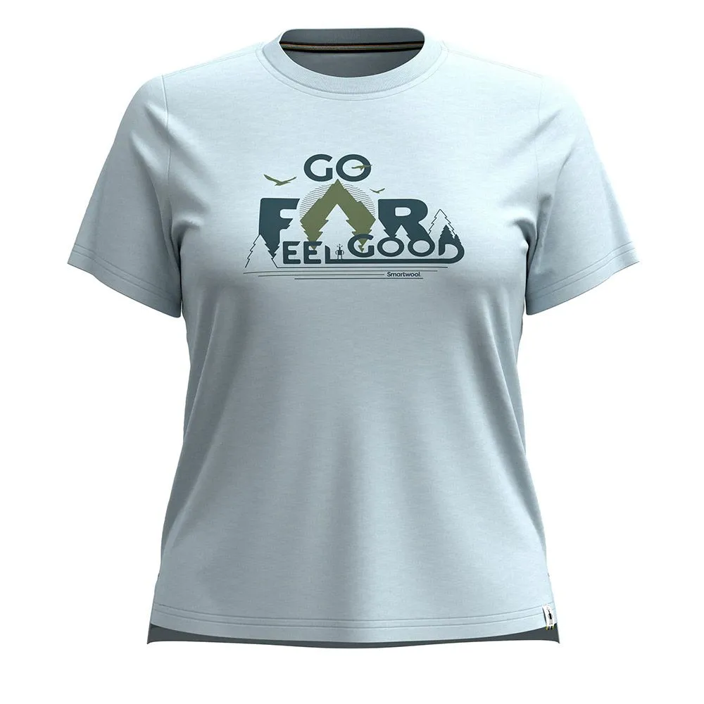T-Shirt Smartwool Go Far Graphic Manches Courtes Femmes