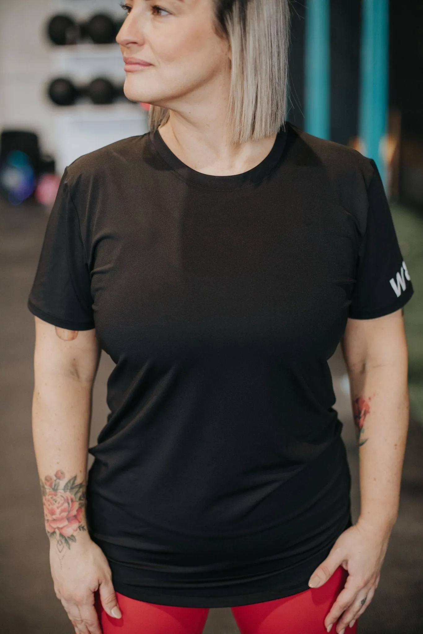 T-SHIRT SPORT LIZ -NOIR-