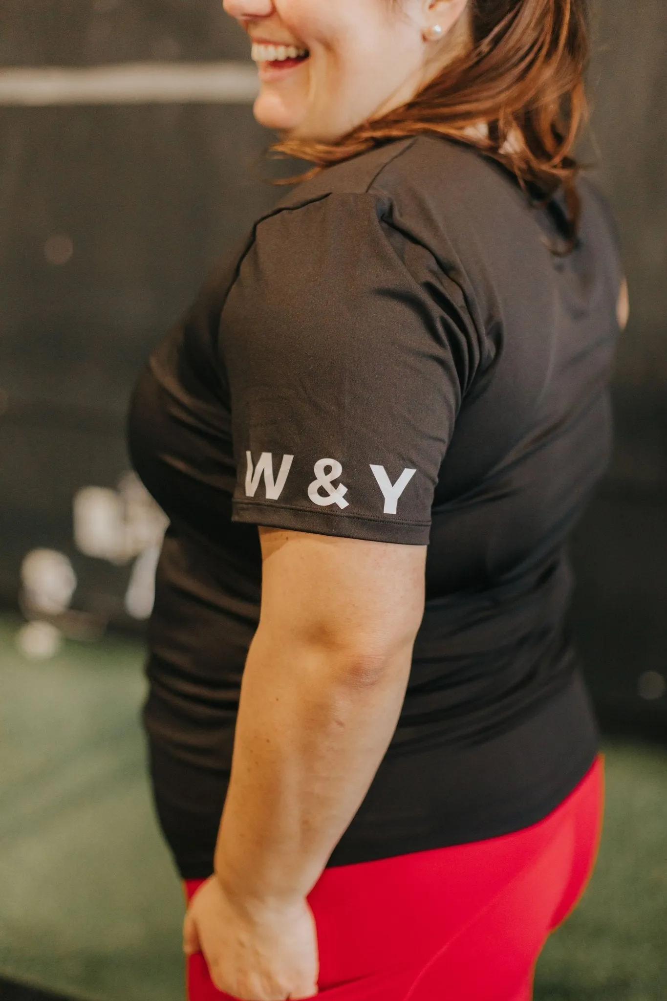 T-SHIRT SPORT LIZ -NOIR-