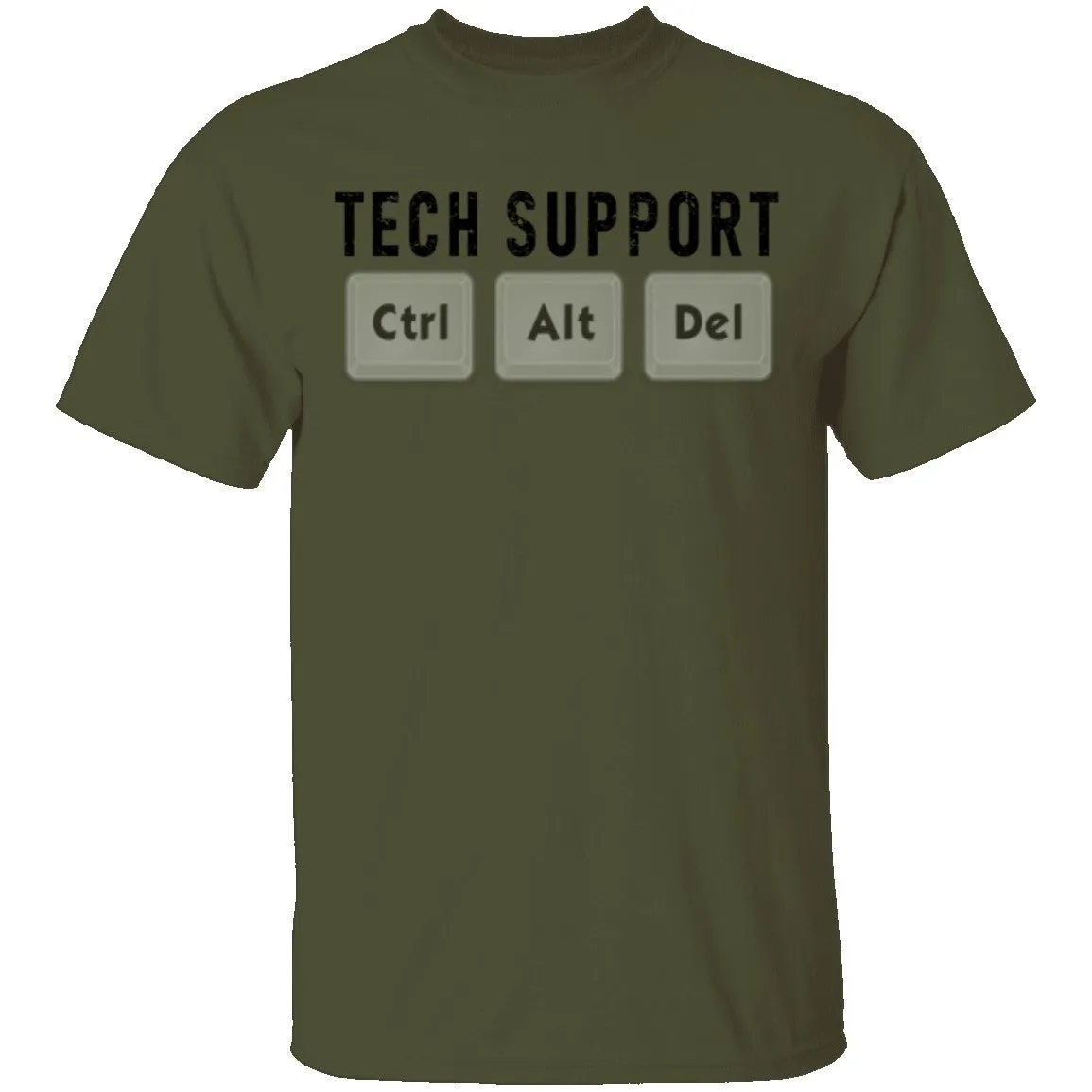 Tech Support Ctrl Alt Del T-Shirt