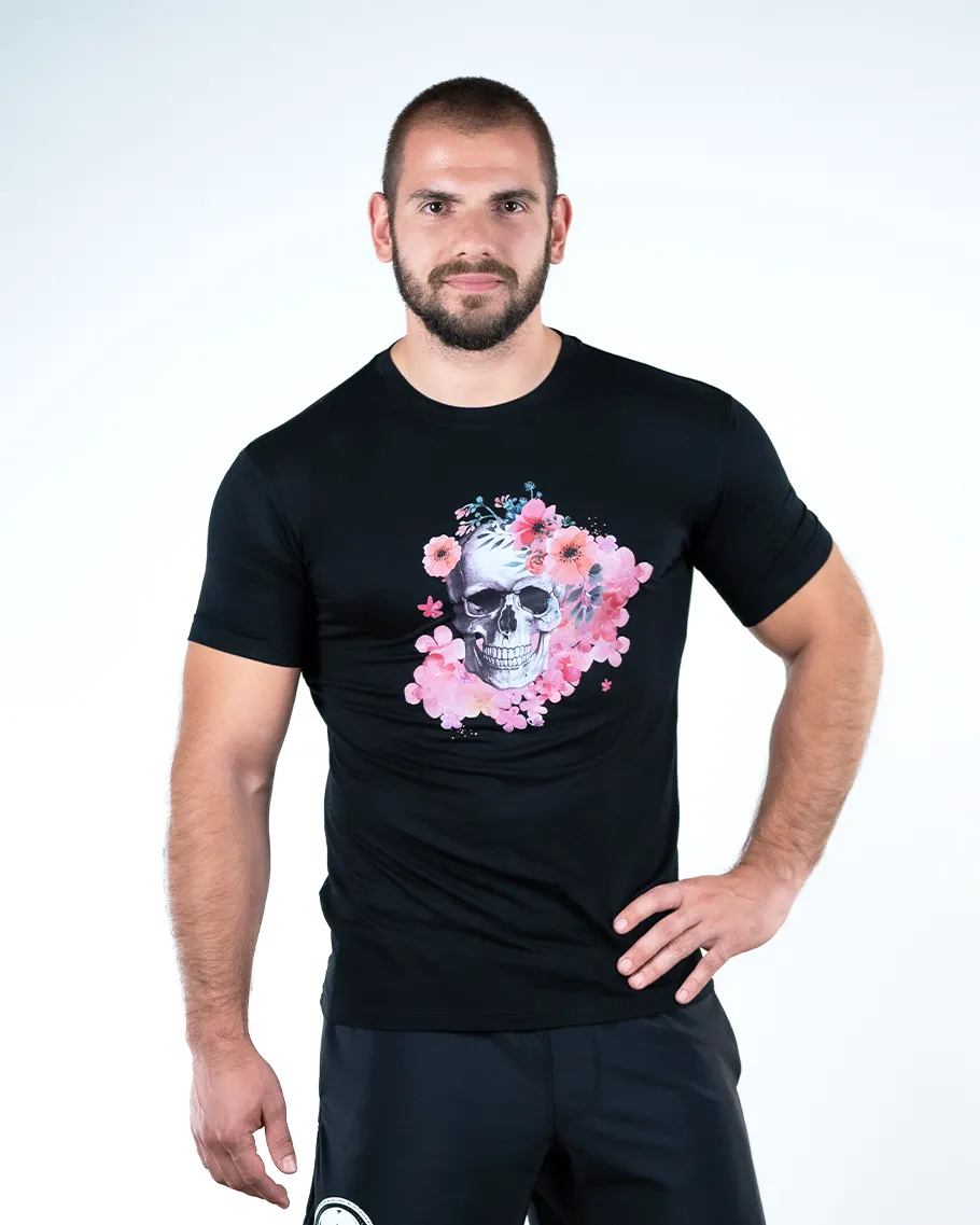 Tee - NS Saint Skull Flower
