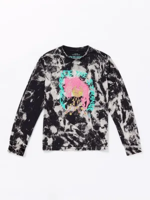 Tetsunori T-Shirt - BLACK WHITE - (KIDS)