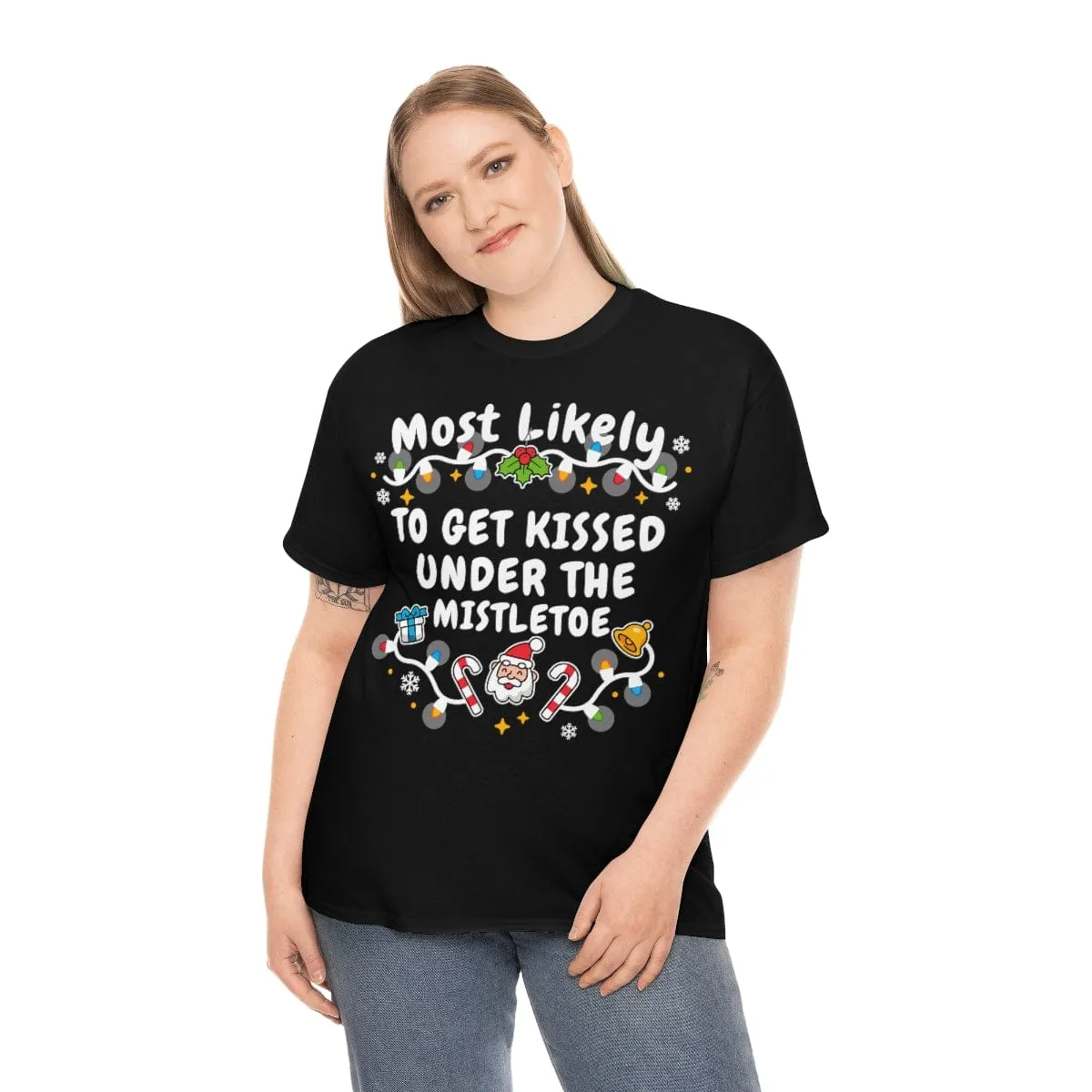 TO GET KISSED UNDER THE MISTLETOE