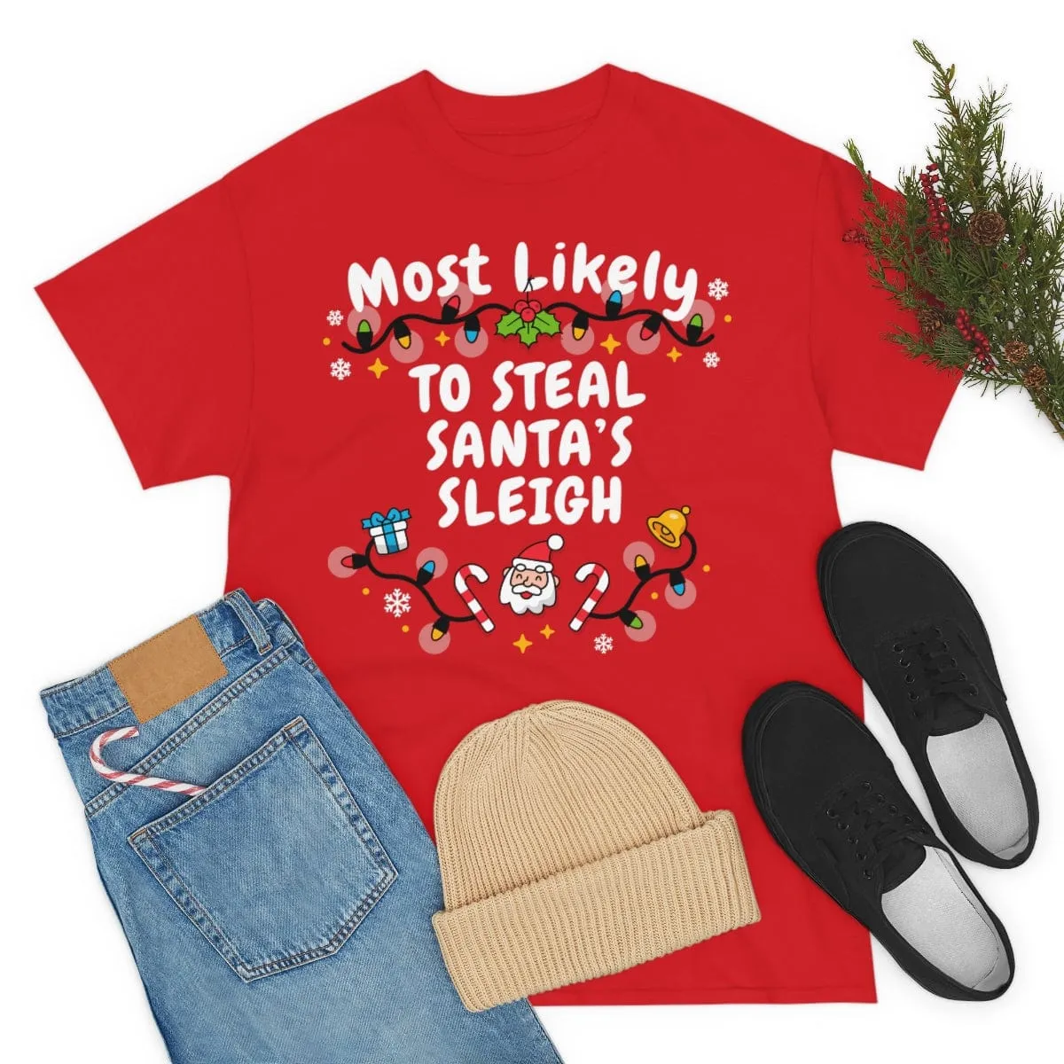 TO STEAL SANTA’S SLEIGH