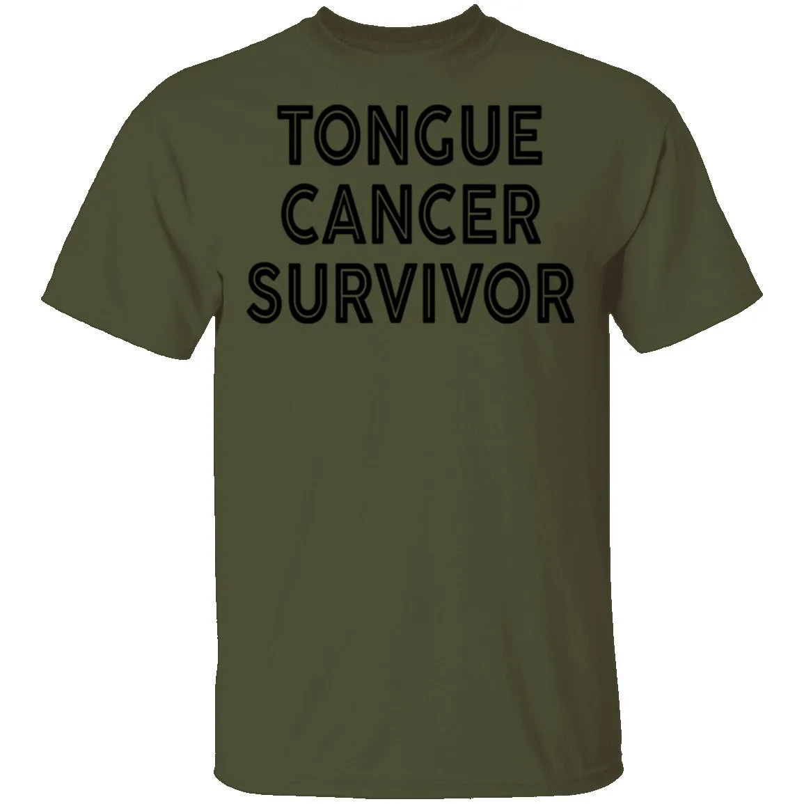 Tongue Cancer Survivor T-Shirt