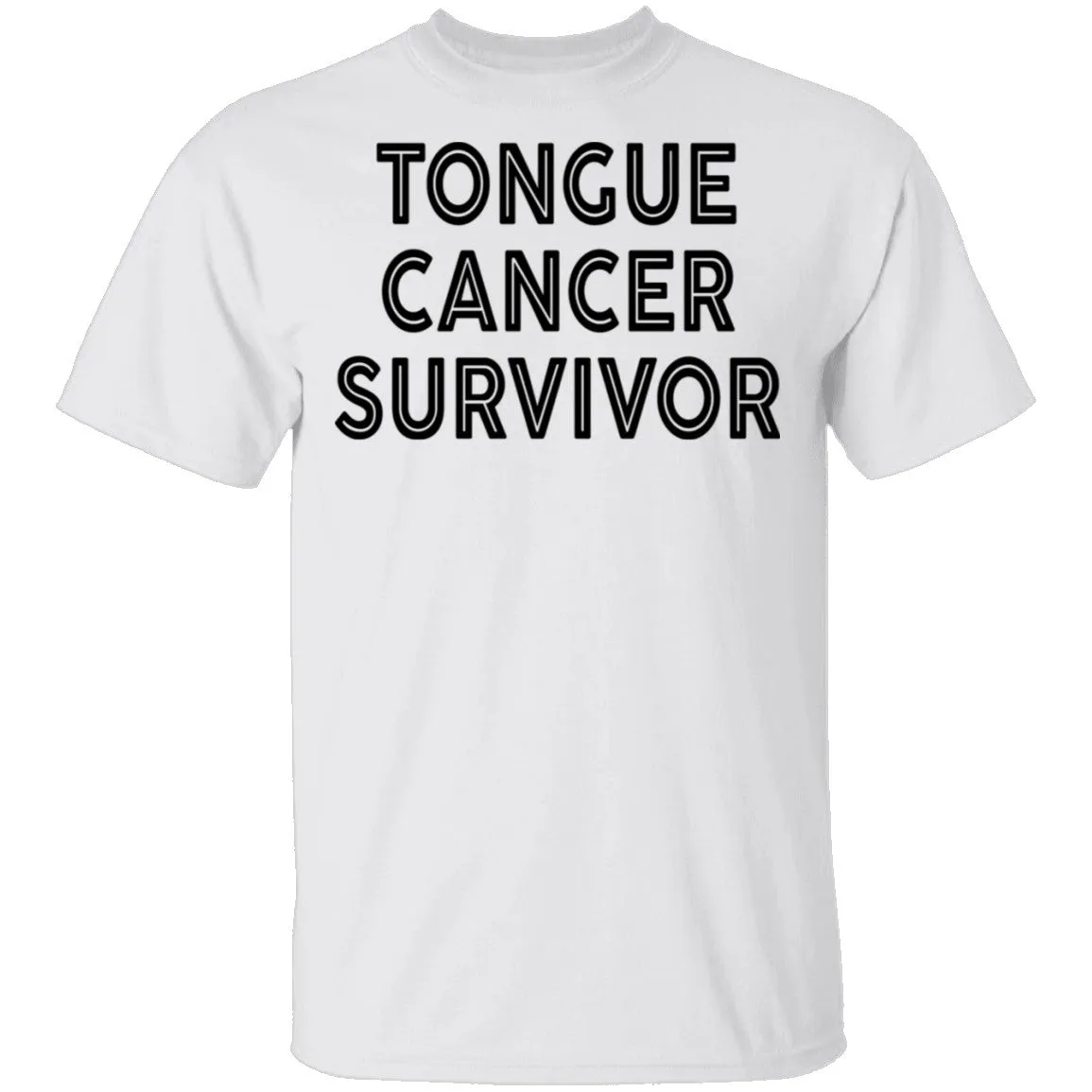 Tongue Cancer Survivor T-Shirt