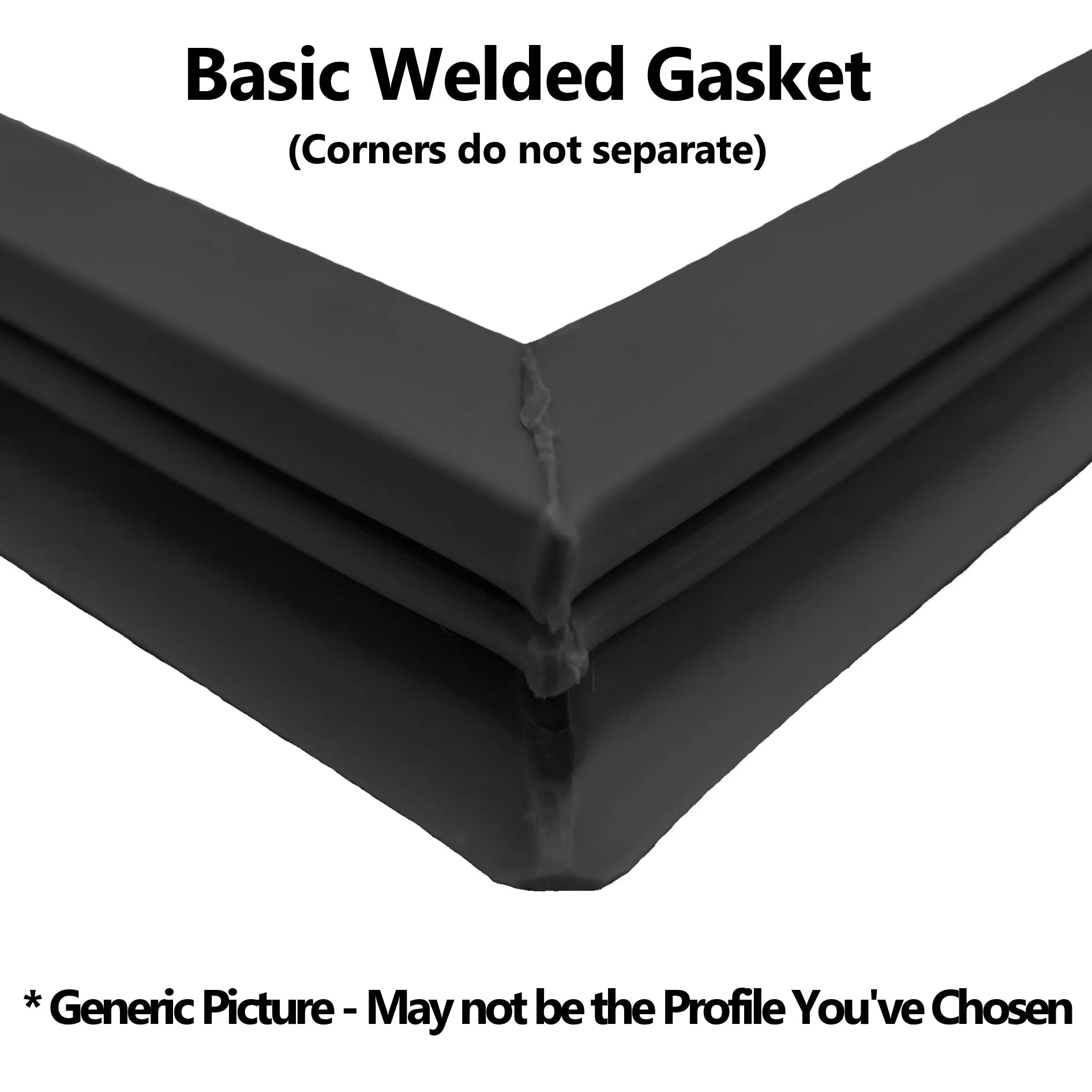 True Welded Gasket (24-1/2" x 51-1/2") - Part #811144 - Profile 624