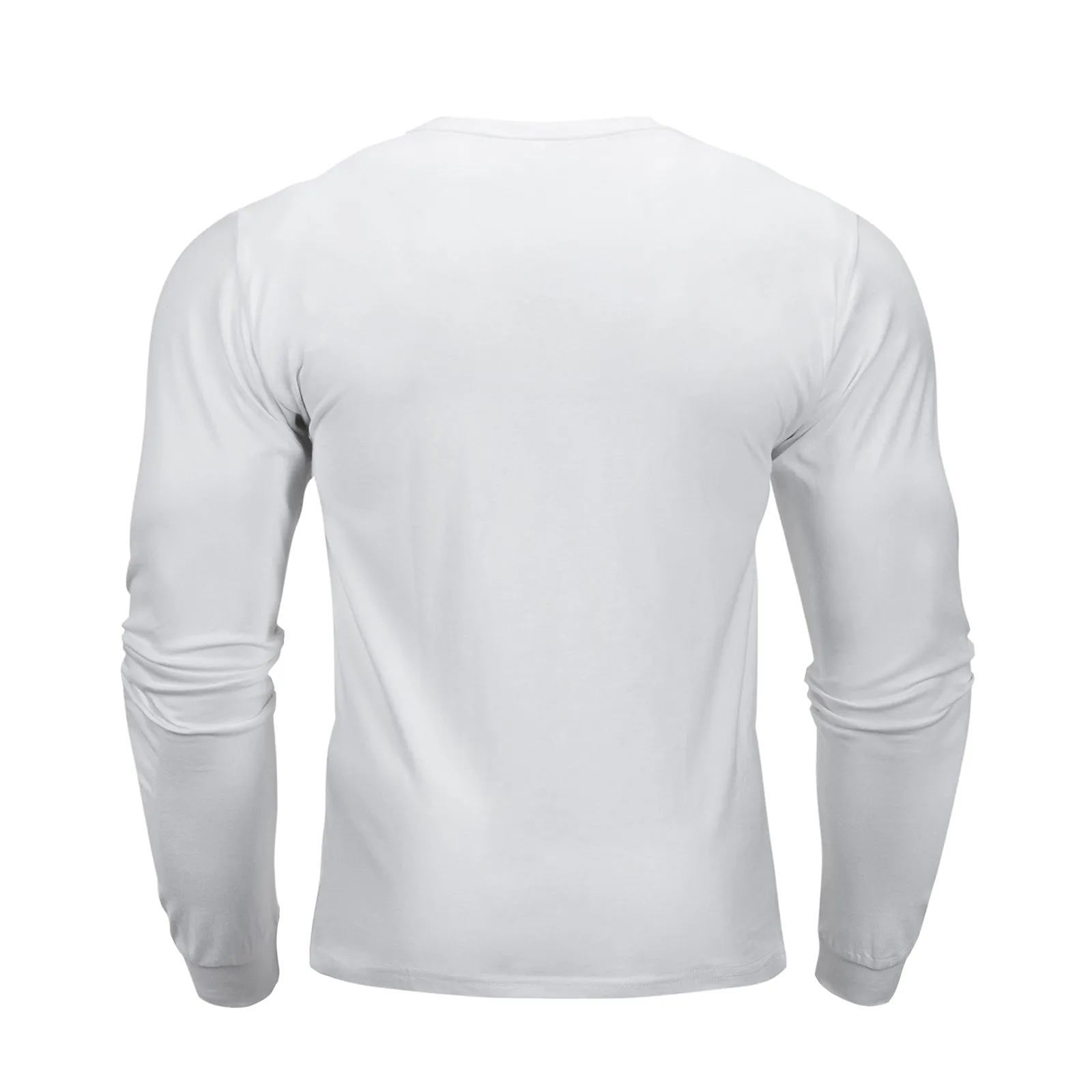 USA FLAG GRAPHIC CREWNECK LONG SLEEVE T-SHIRT