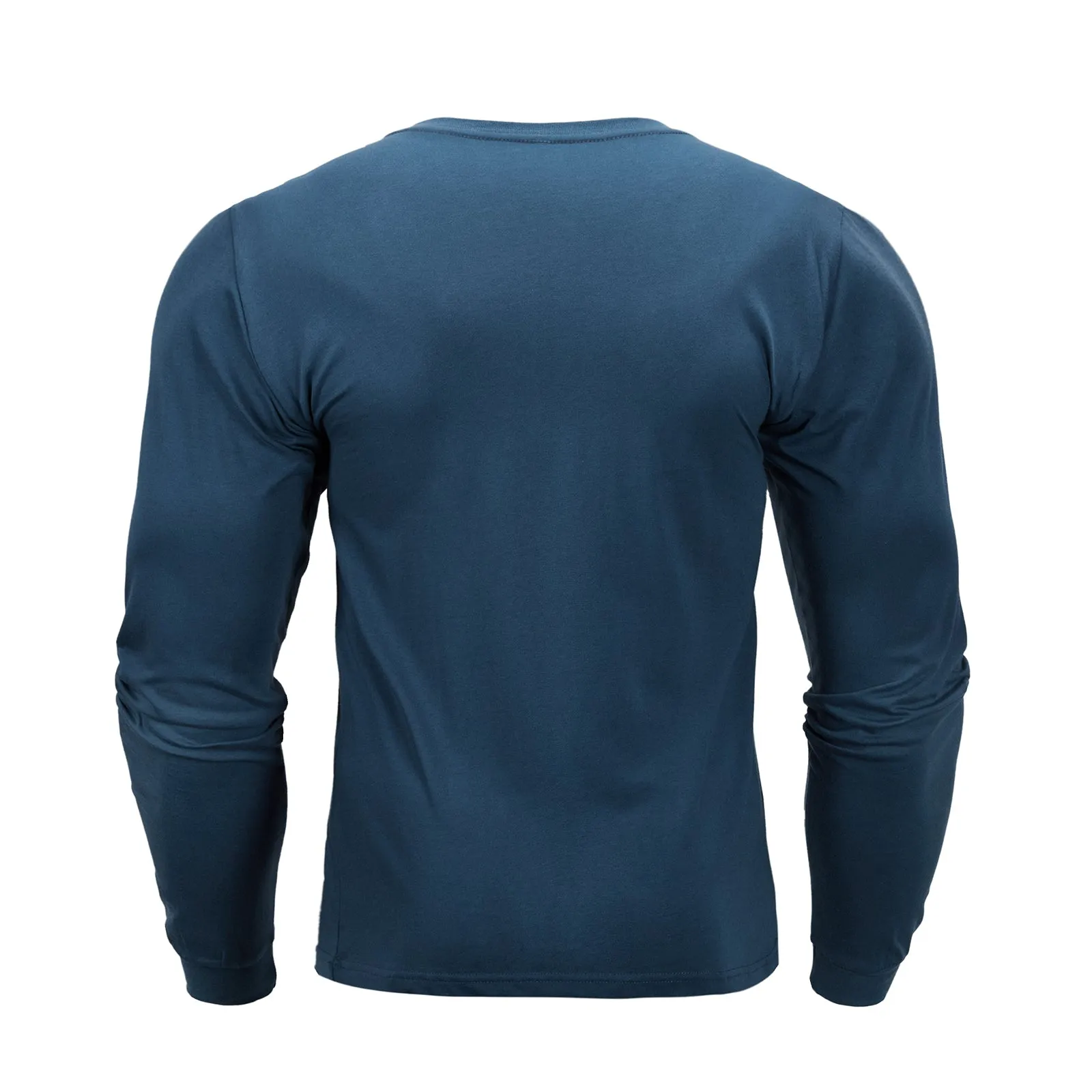 USA FLAG GRAPHIC CREWNECK LONG SLEEVE T-SHIRT