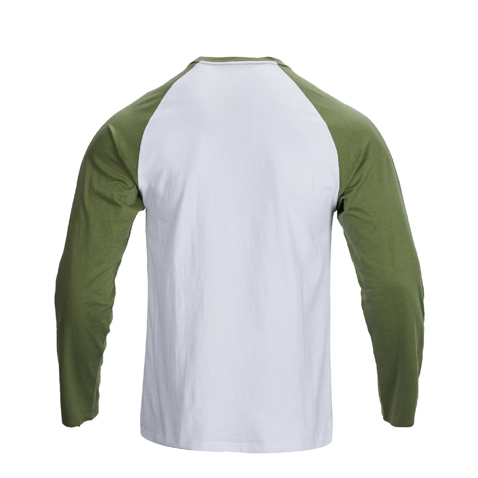 USA FLAG SKULL RAGLAN GRAPHIC LONG SLEEVE T-SHIRT