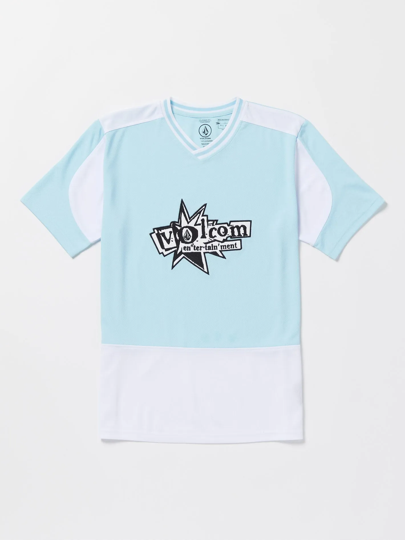 V Ent Noa Deane T-shirt - MISTY BLUE