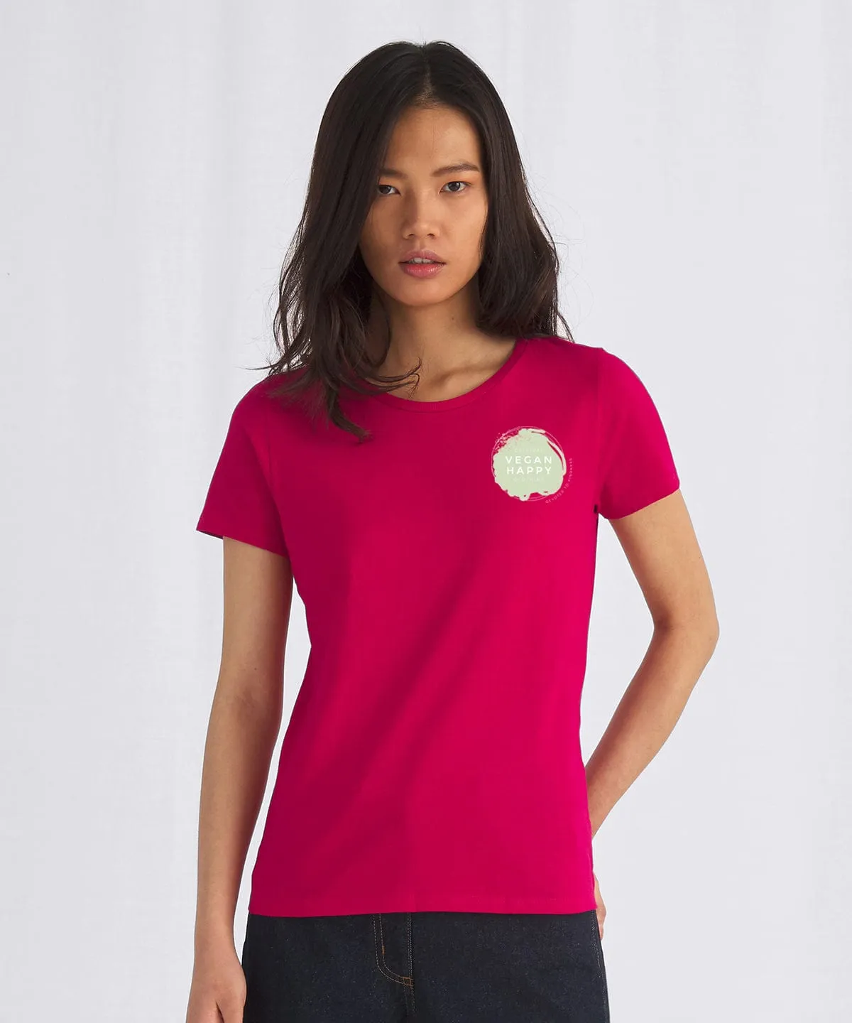 Vegan Happy Women's Original T-Shirt | Multiple Colours