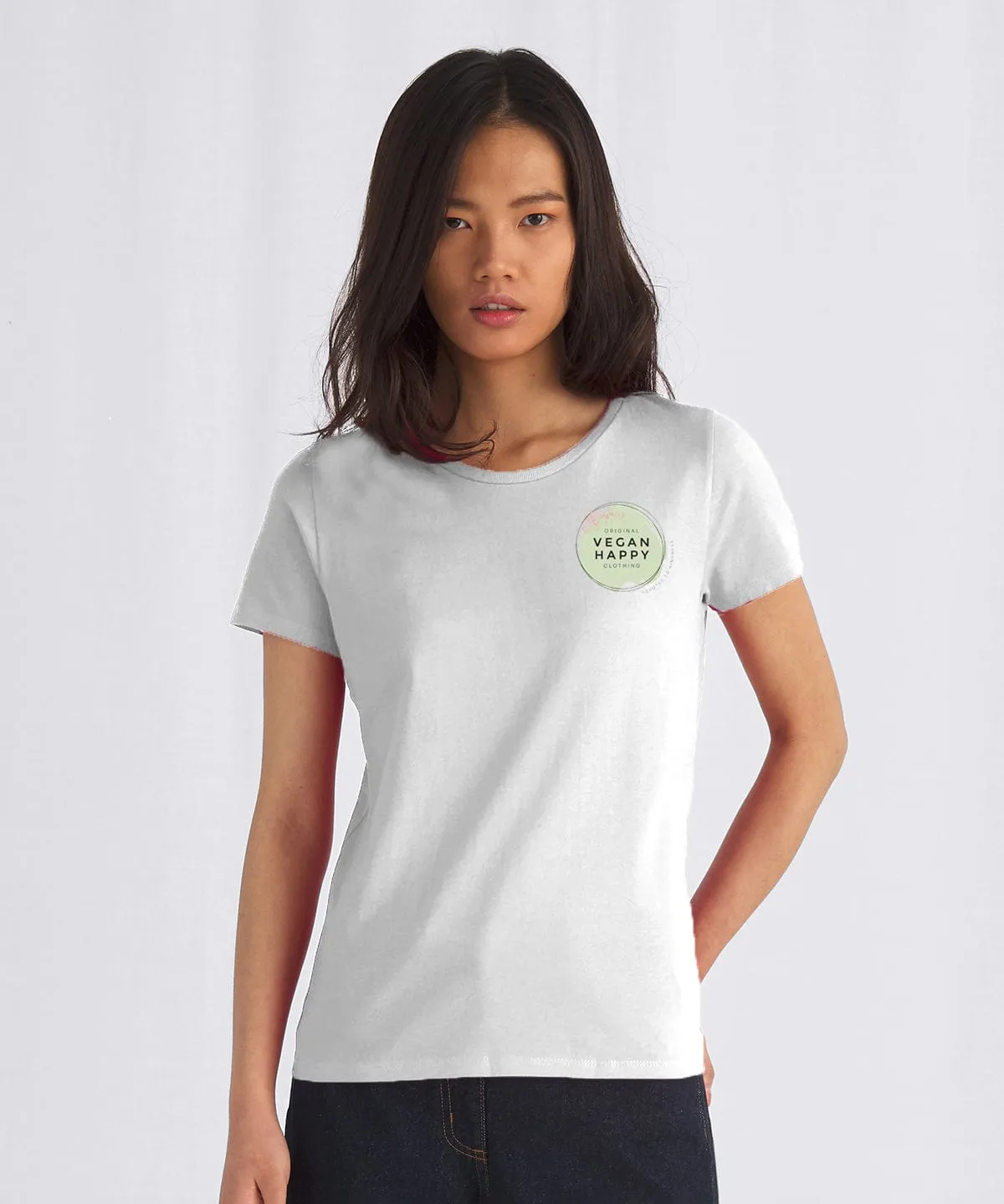 Vegan Happy Women's Original T-Shirt | Multiple Colours