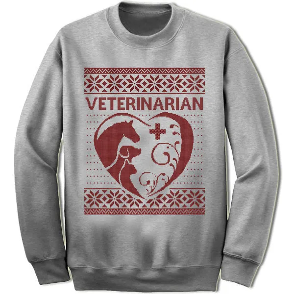 Veterinarian Christmas Sweatshirt