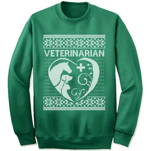 Veterinarian Christmas Sweatshirt