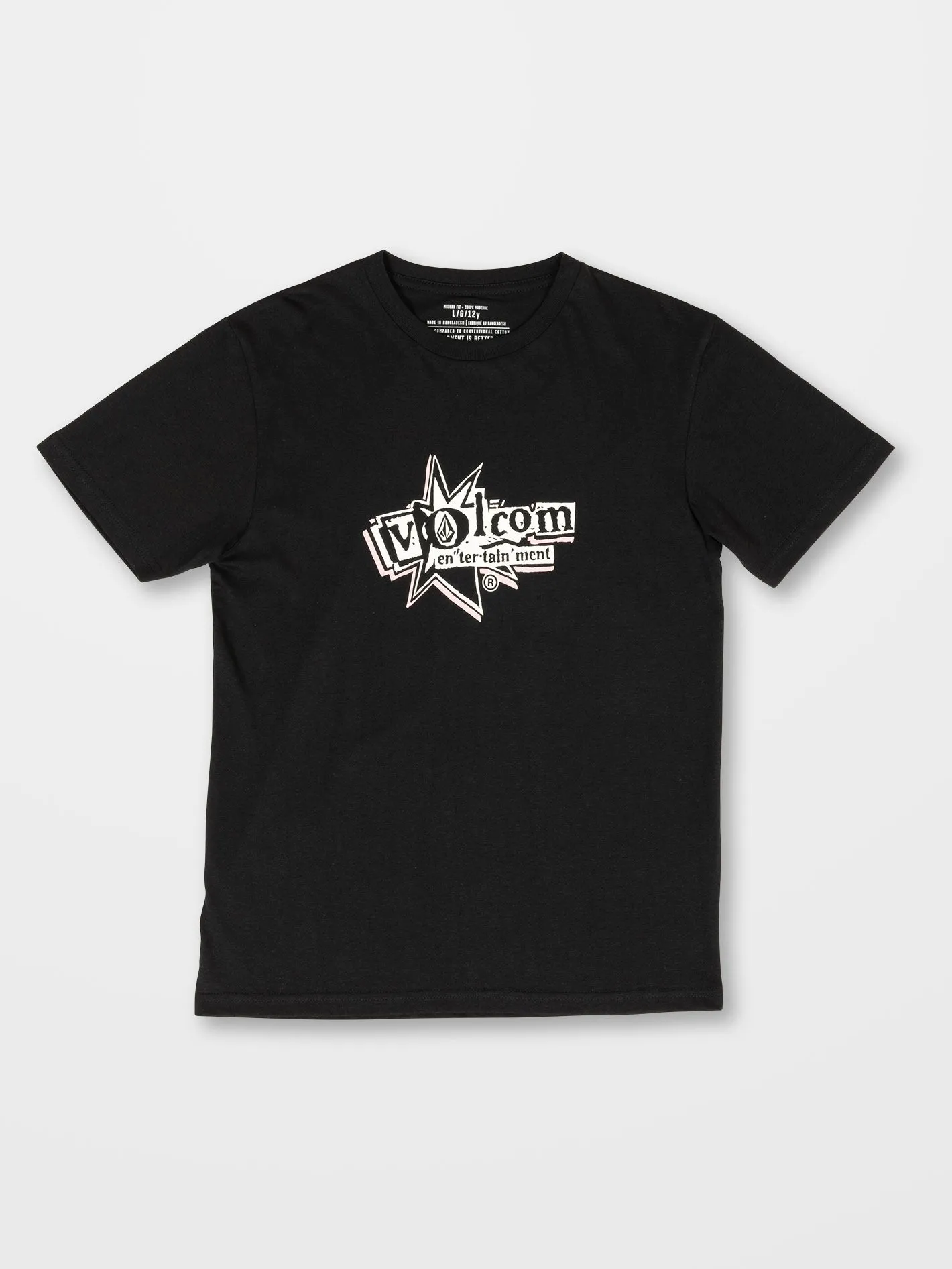 Volcom Ent T-Shirt - BLACK - (KINDER)