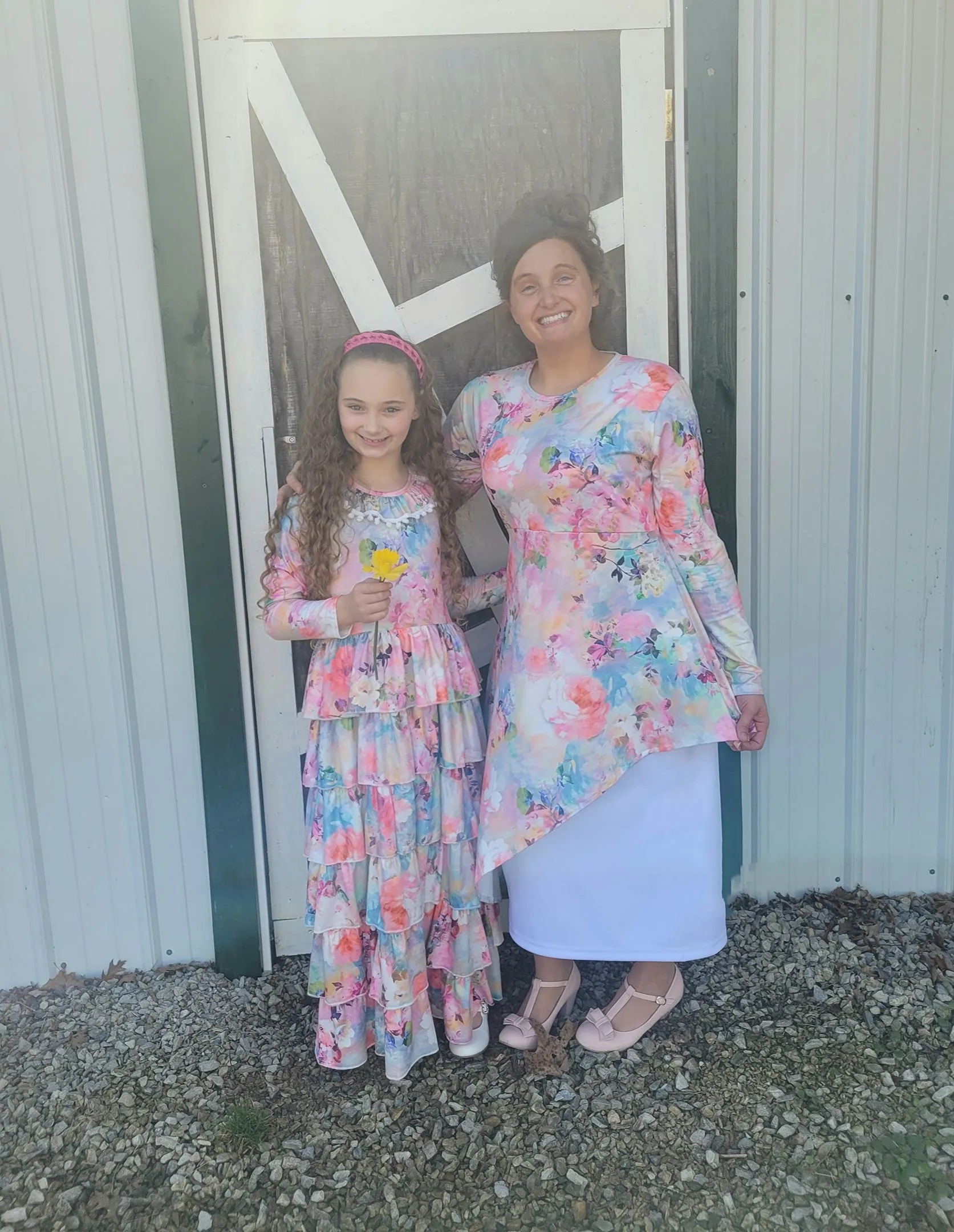 Watercolor Floral Adelaide Tunic