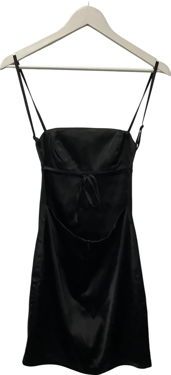 White Fox Black Call Me When You Want It Mini Dress UK S