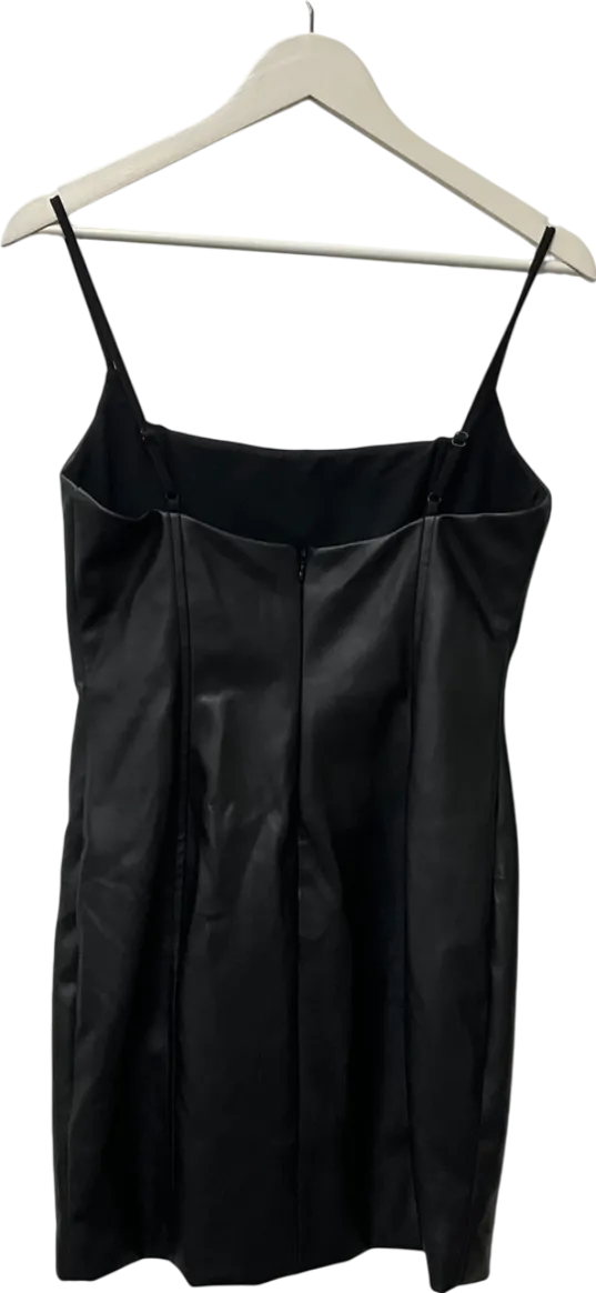White Fox Black Mini Dress UK L