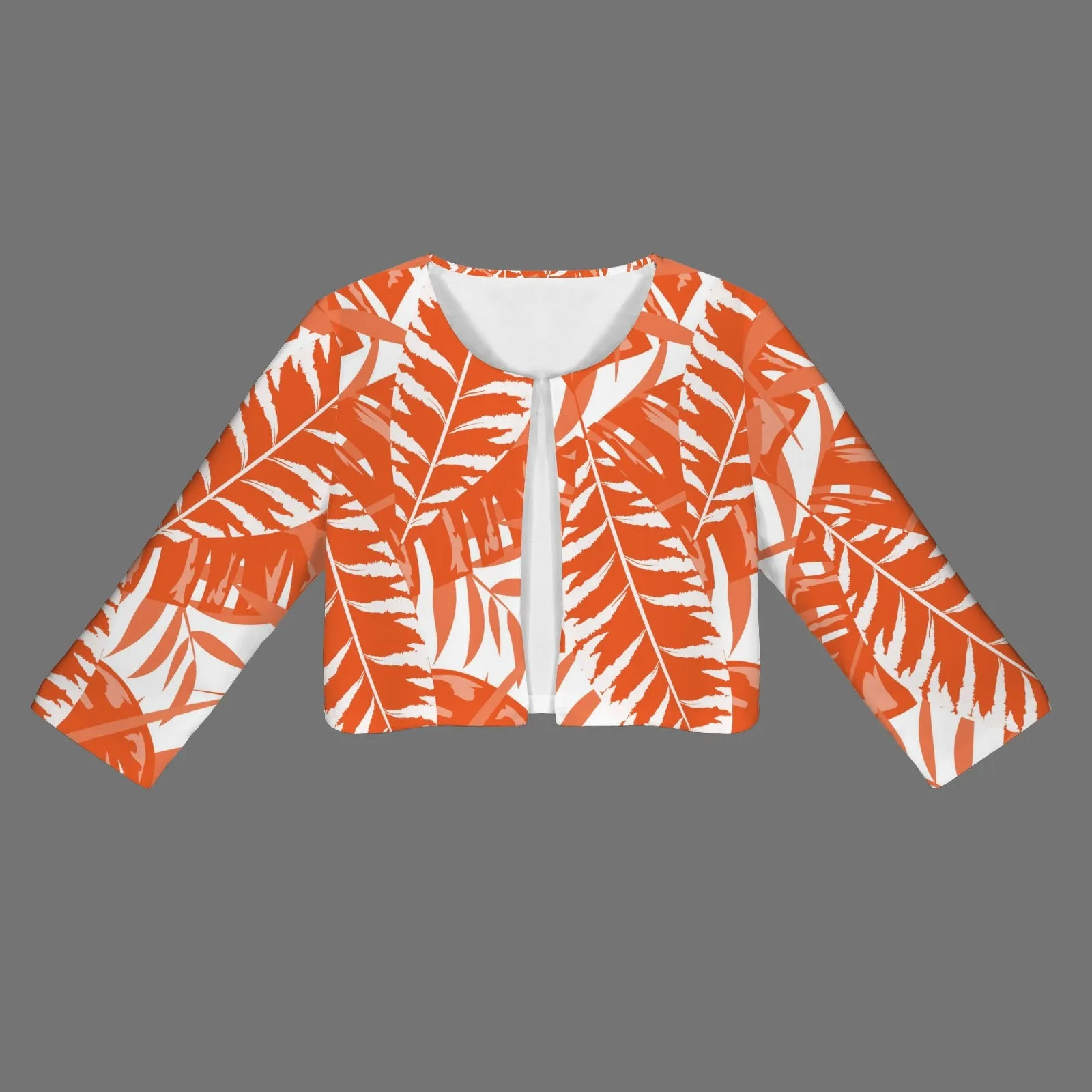 Women's Open Front Cropped Blazer