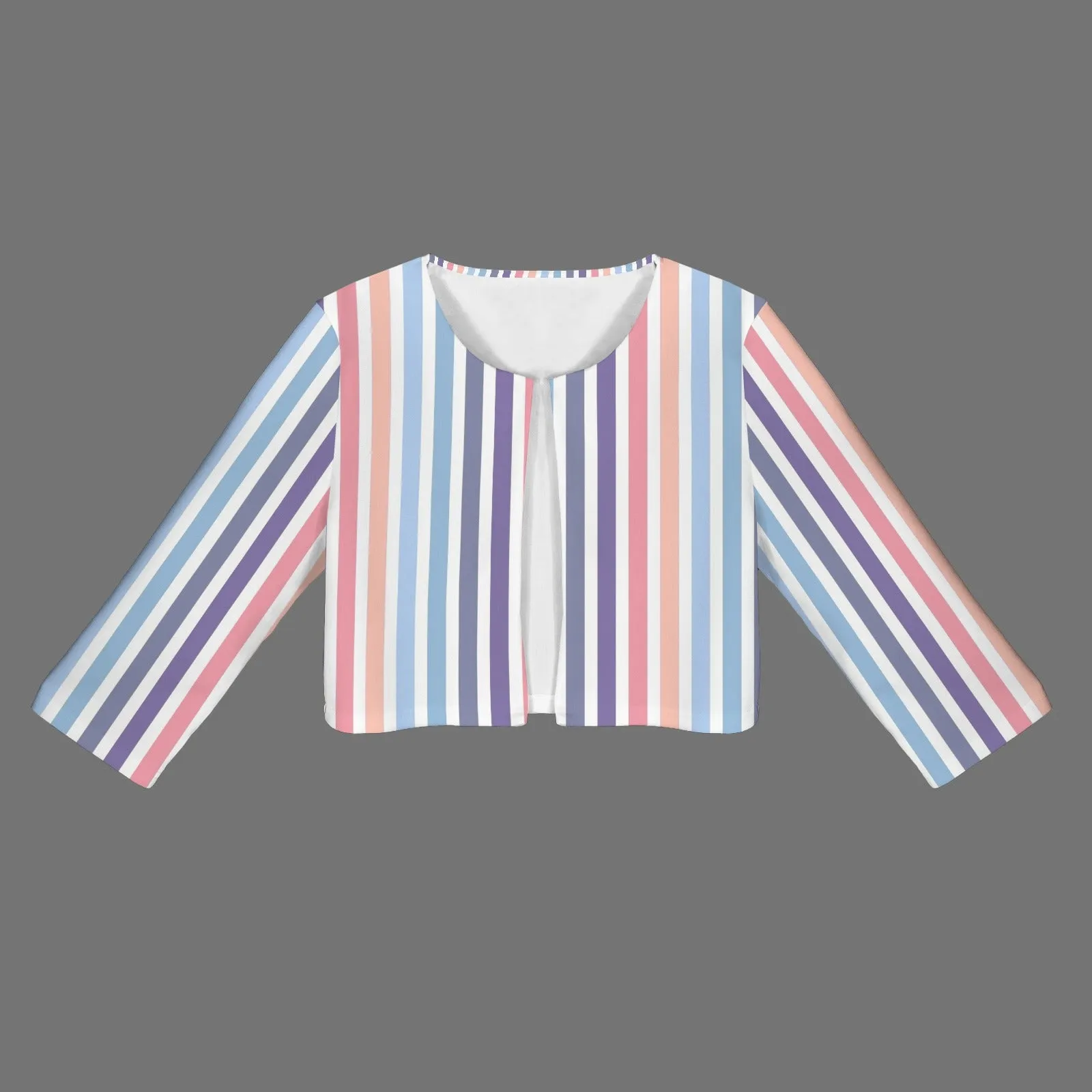 Women's Open Front Cropped Blazer