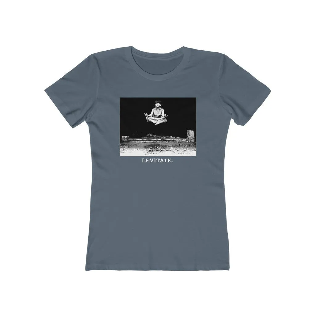 Womens Yoga Shirt - Levitate T-Shirts - Mystic Meditation Shirt - Kriya Yoga