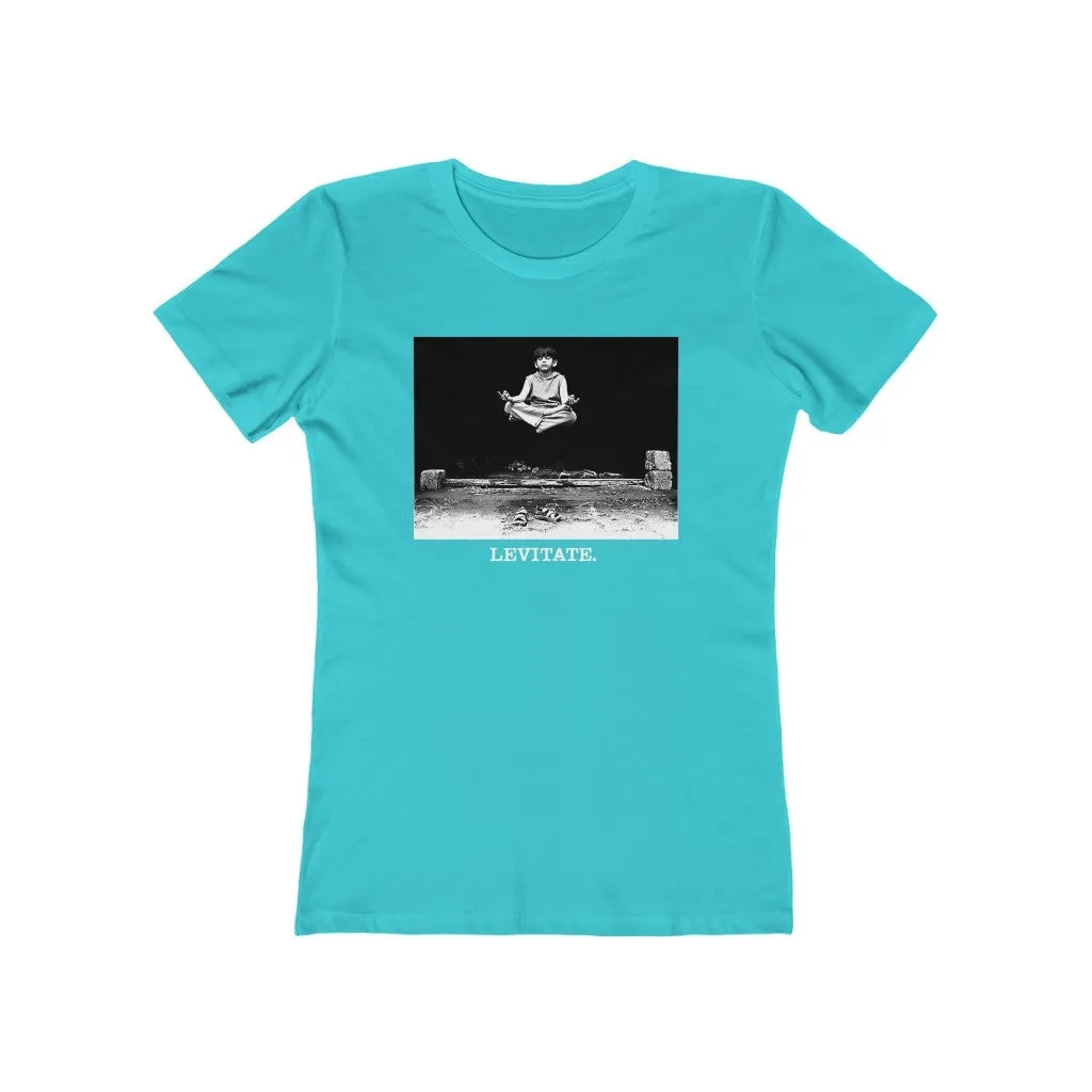 Womens Yoga Shirt - Levitate T-Shirts - Mystic Meditation Shirt - Kriya Yoga