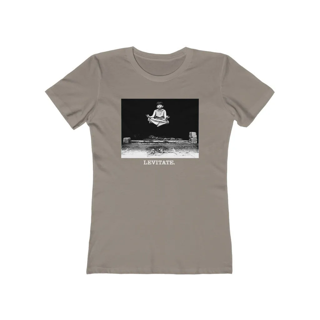 Womens Yoga Shirt - Levitate T-Shirts - Mystic Meditation Shirt - Kriya Yoga