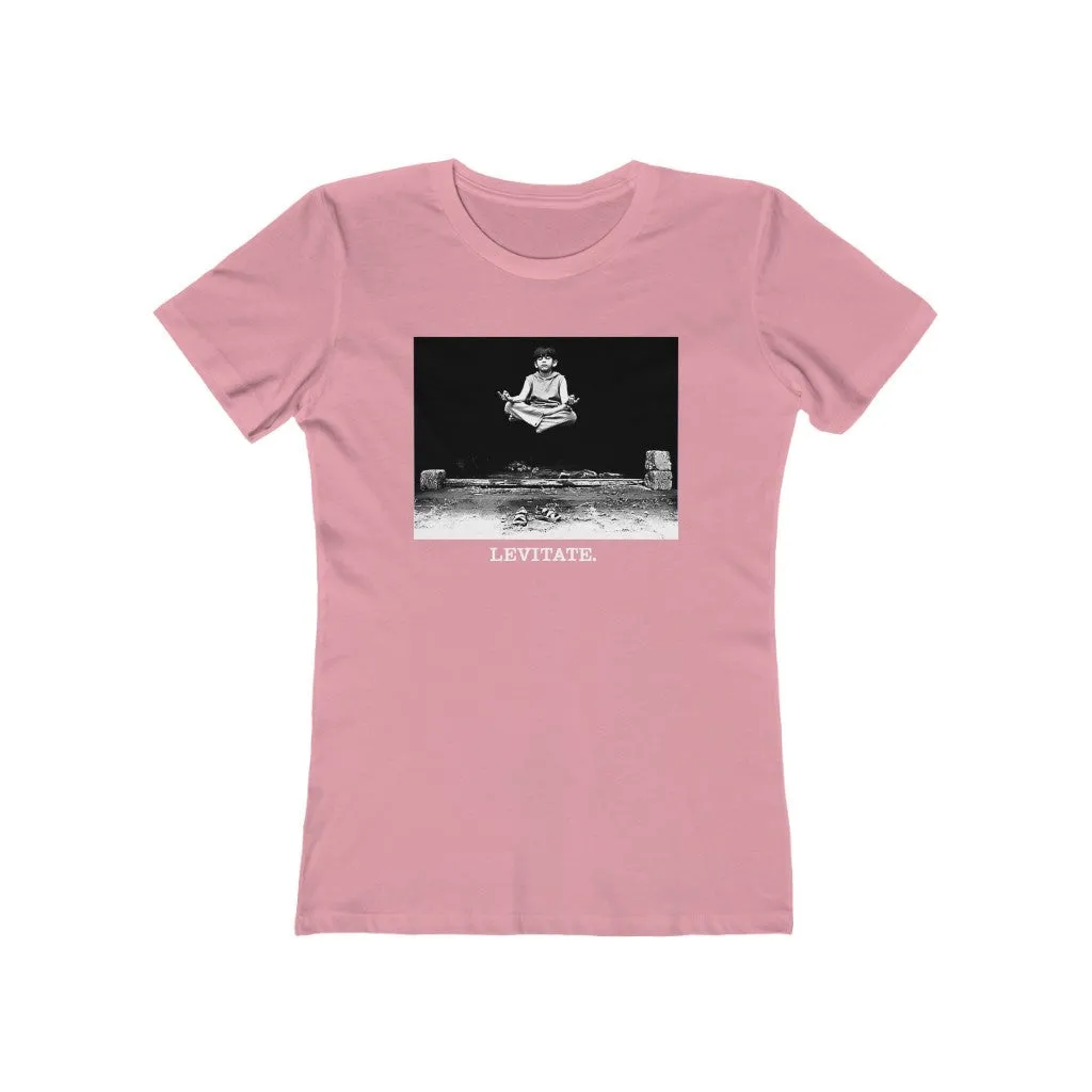 Womens Yoga Shirt - Levitate T-Shirts - Mystic Meditation Shirt - Kriya Yoga