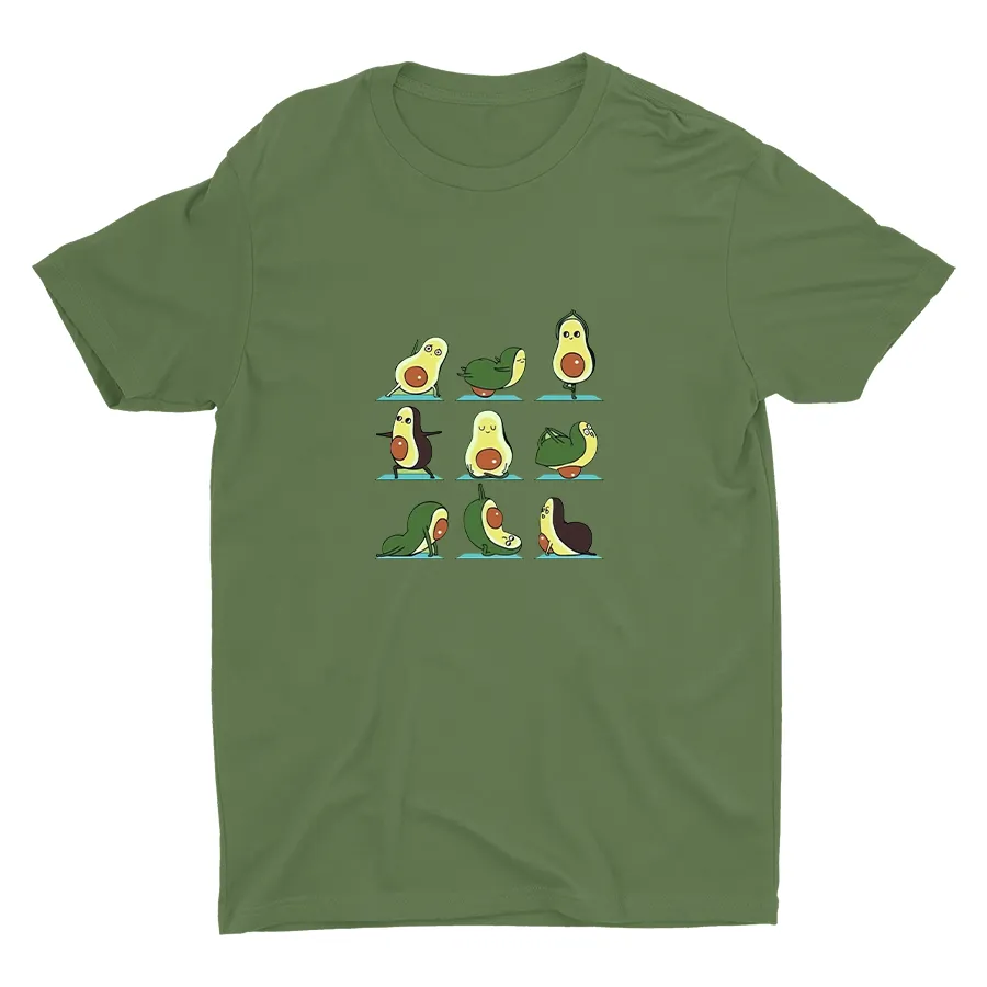 YOGA Avocado Cotton Tee