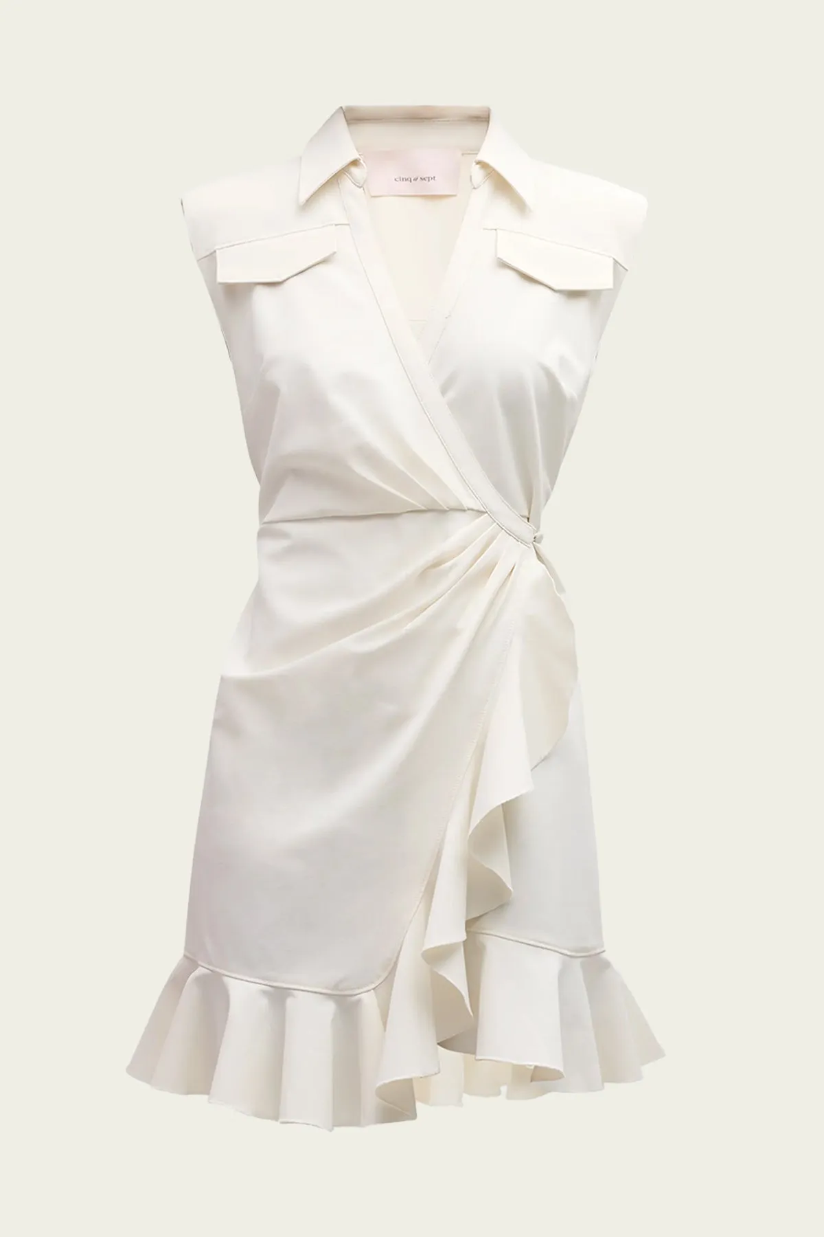 Zenni Mini Dress in Ivory